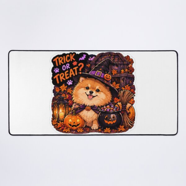 Item preview, Trick or Treat Witch Pomeranian Design | Chaos Dogs Club Halloween Costume designed and sold by DailyStruggleCo.
