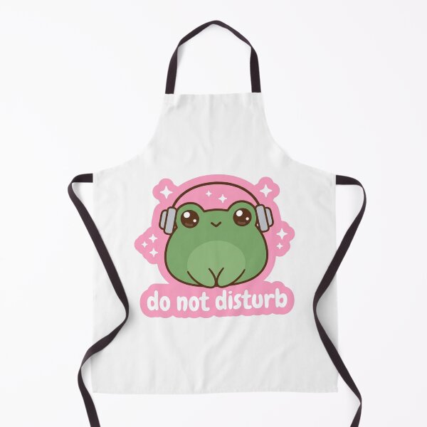 Item preview, Do Not Disturb Frog Wearing Headphones Cute Kawaii Gamer Introvert Study Lofi Meme designed and sold by raedattia.