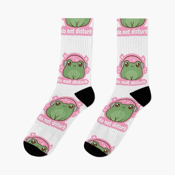 Item preview, Do Not Disturb Frog Wearing Headphones Cute Kawaii Gamer Introvert Study Lofi Meme designed and sold by raedattia.