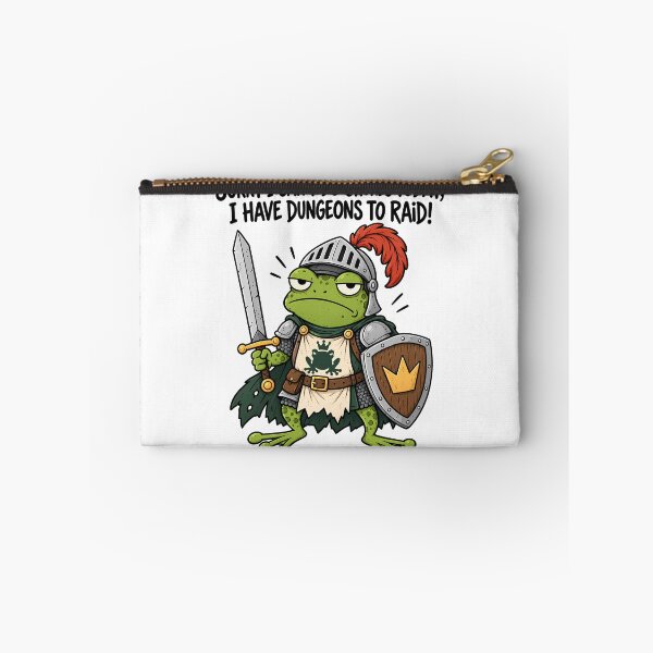 Item preview, Funny Frog Knight Fantasy RPG Gamer Cartoon designed and sold by ShirtWreck.