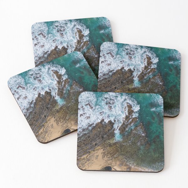 Item preview, Aerial View of Brooms Head Coastline Australia designed and sold by Southern Cross Lifestyle .