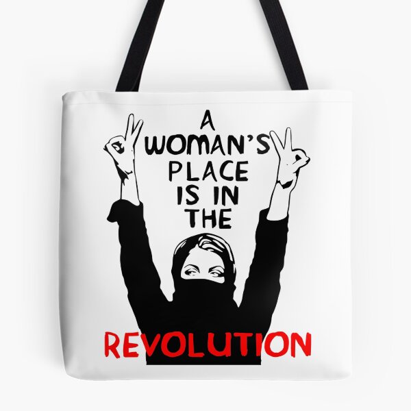 Item preview, A Woman_S Place Is In The Revolution - Feminist Resistance Protest Socialist designed and sold by brushjckuker.