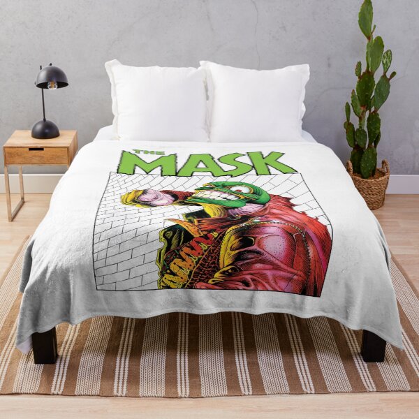 Item preview, The Mask Character Punching Comic Art designed and sold by CordiaBergnaum.