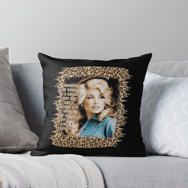 Item preview, Dolly Parton Quote Leopard Country Chic  designed and sold by JaniceWa907577.