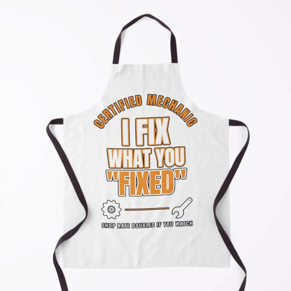 Item preview, Mechanic I Fix What You Fixed designed and sold by PeaksAndPrints.