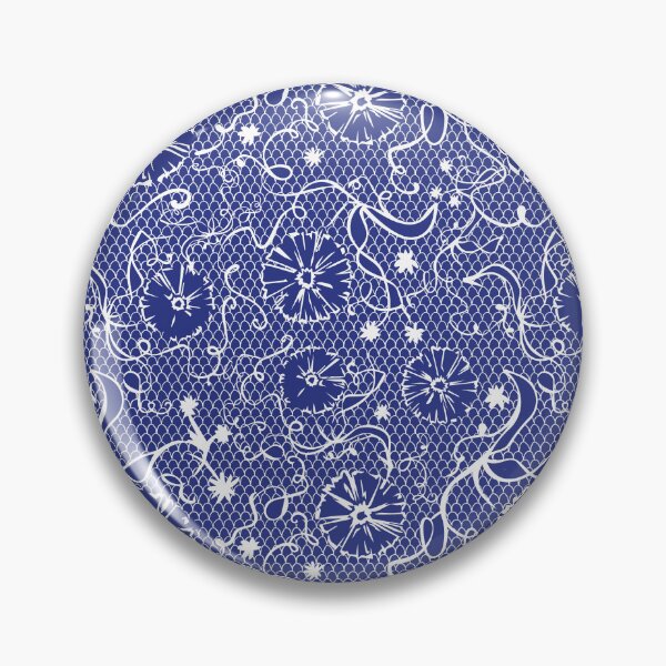 Item preview, Vintage Cornflower Lace Pattern designed and sold by Sagi Jane Art.