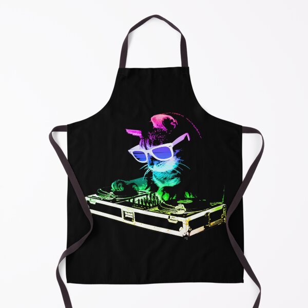 Item preview, House Cat (Rainbow Dj Kitty) designed and sold by brushjckuker.
