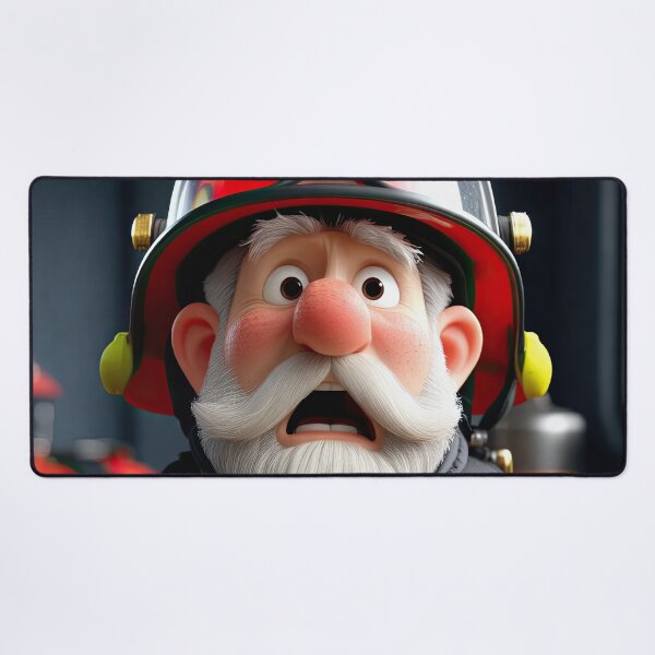 Item preview, Old Fart as an fireman designed and sold by Colin Bentham.