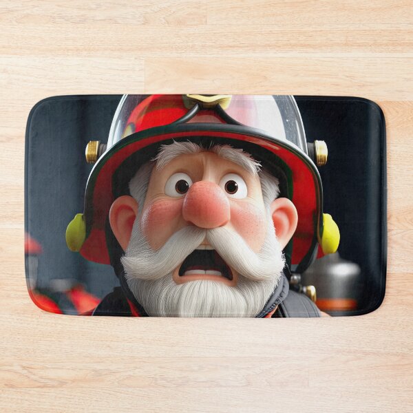 Item preview, Old Fart as an fireman designed and sold by Colin Bentham.