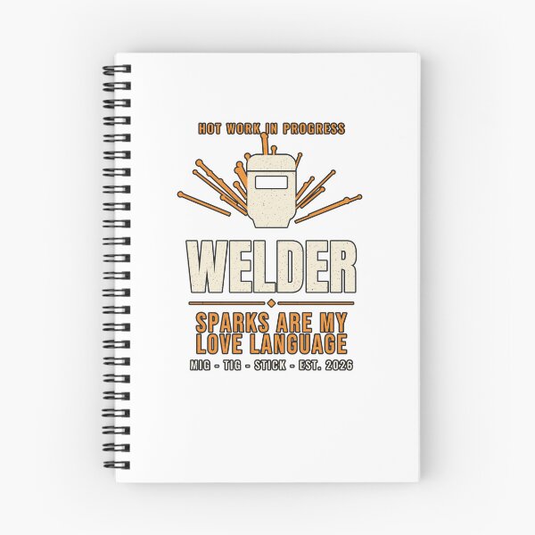 Item preview, Welder Sparks Are My Love Language designed and sold by PeaksAndPrints.