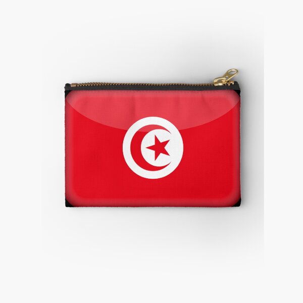 Item preview, Tunisian 3D Flag Cultural Identity & Expat Style designed and sold by YAZ.