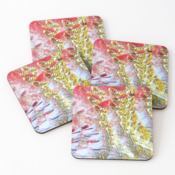 Item preview, Prismatic Pine Needles: Christmas Ruby Sparkle designed and sold by ElionSolis.