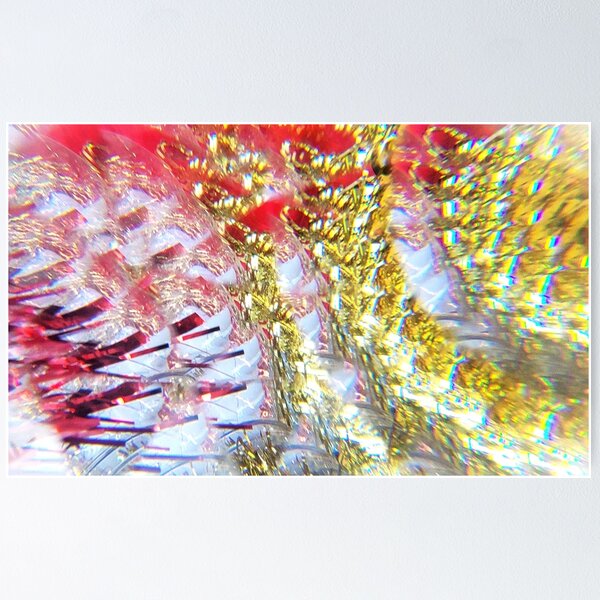 Item preview, Prismatic Pine Needles: Christmas Ruby Sparkle designed and sold by ElionSolis.