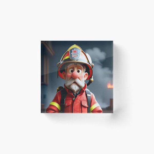 Item preview, Old Fart as an fireman designed and sold by Colin Bentham.