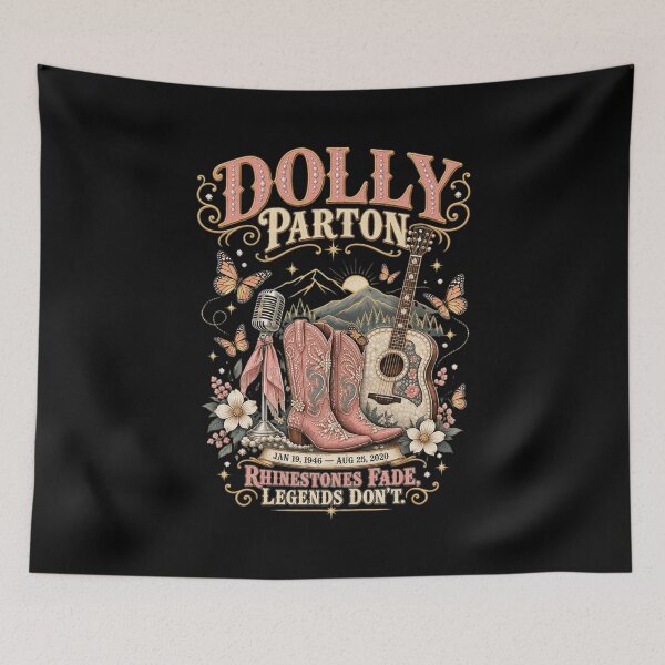 Item preview, Dolly Parton Rhinestones Fade Legends Don't  designed and sold by KatelynS301549.