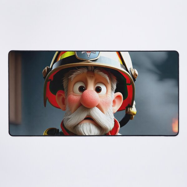 Item preview, Old Fart as an fireman designed and sold by Colin Bentham.