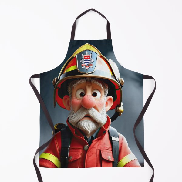 Item preview, Old Fart as an fireman designed and sold by Colin Bentham.