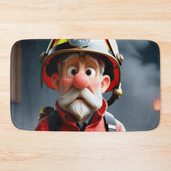 Item preview, Old Fart as an fireman designed and sold by Colin Bentham.