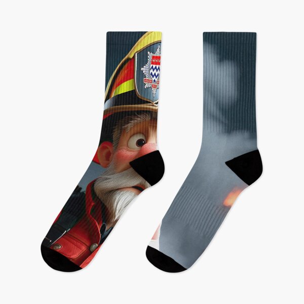 Item preview, Old Fart as an fireman designed and sold by Colin Bentham.
