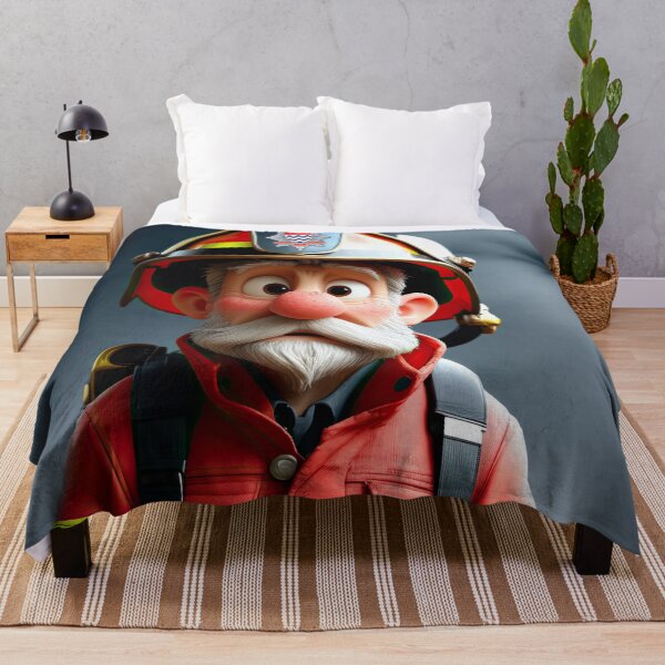 Item preview, Old Fart as an fireman designed and sold by Colin Bentham.