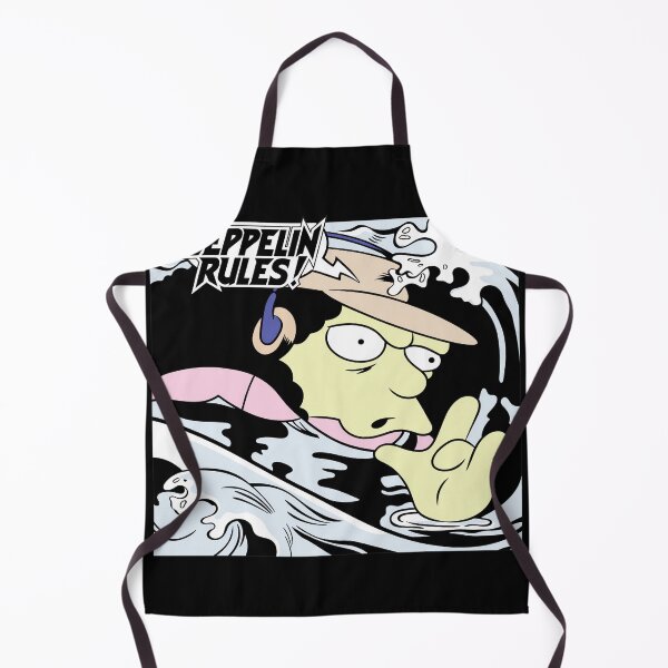 Item preview, Zeppelin Rules Cartoon Character Comic Waves designed and sold by CordiaBergnaum.