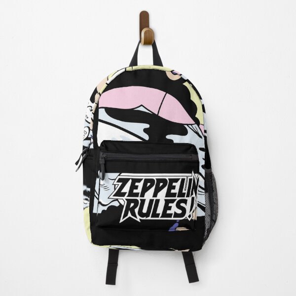 Item preview, Zeppelin Rules Cartoon Character Comic Waves designed and sold by CordiaBergnaum.
