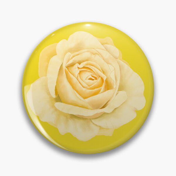 Item preview, Golden Petal Rose – Watercolor Yellow Flower Blossom designed and sold by EmeraldeaArt.