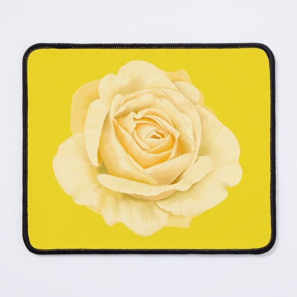 Item preview, Golden Petal Rose – Watercolor Yellow Flower Blossom designed and sold by EmeraldeaArt.