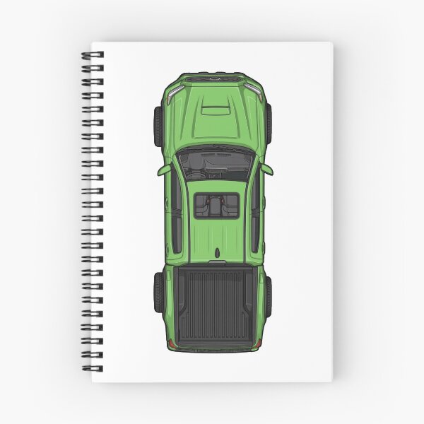 Item preview, Tacoma Truck Green Top-Down Illustration designed and sold by VenZolic.