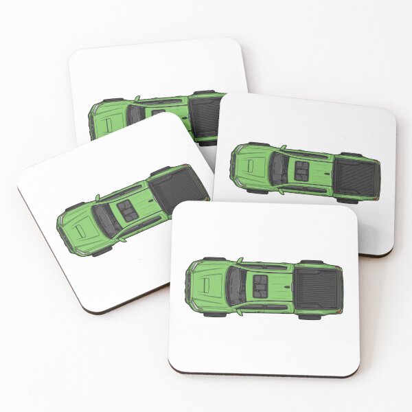 Item preview, Tacoma Truck Green Top-Down Illustration designed and sold by VenZolic.