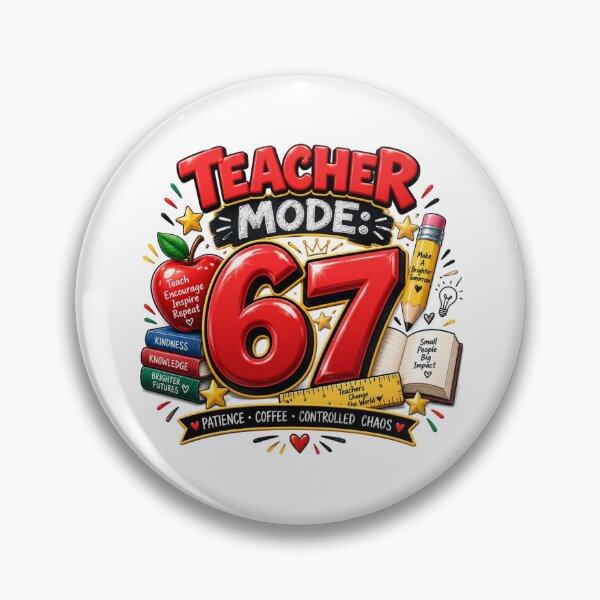Item preview, Teacher Mode 67 Patience Coffee Chaos designed and sold by RØNI AI.