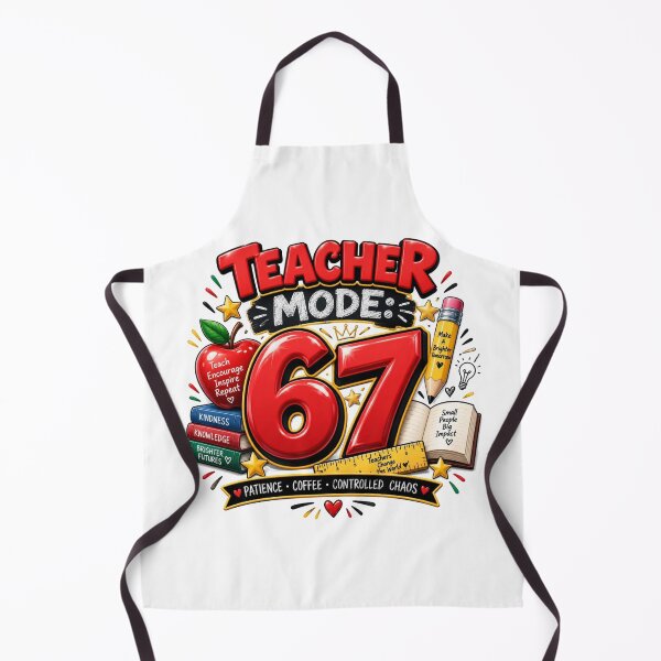 Item preview, Teacher Mode 67 Patience Coffee Chaos designed and sold by RØNI AI.