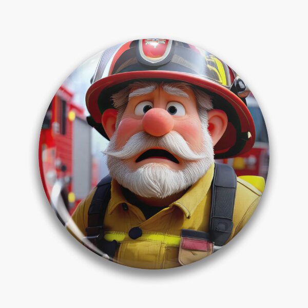 Item preview, Old Fart as an fireman designed and sold by Colin Bentham.