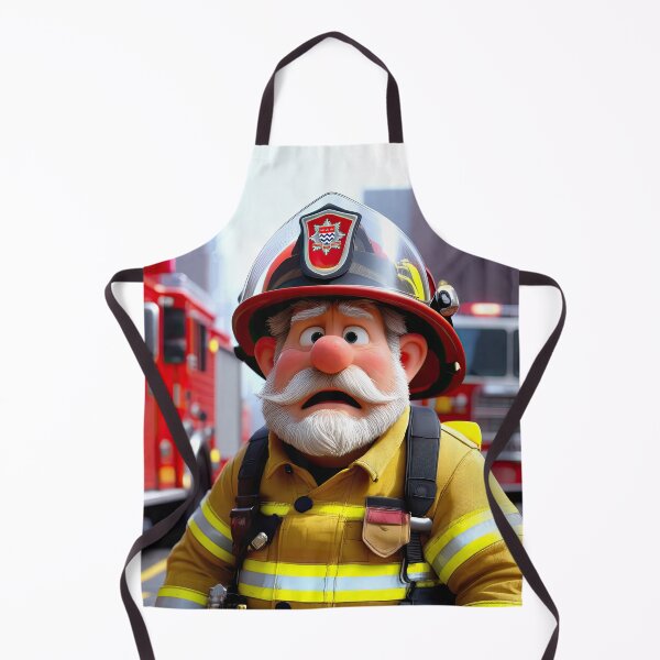 Item preview, Old Fart as an fireman designed and sold by Colin Bentham.