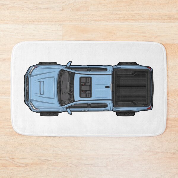 Item preview, Tacoma Truck Heritage Blue Top-Down Illustration designed and sold by VenZolic.