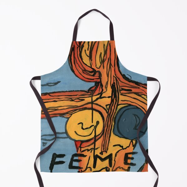 Item preview, FEMEN Ukraine Activist Expressive Protest Painting designed and sold by Dwaalhaas.com.