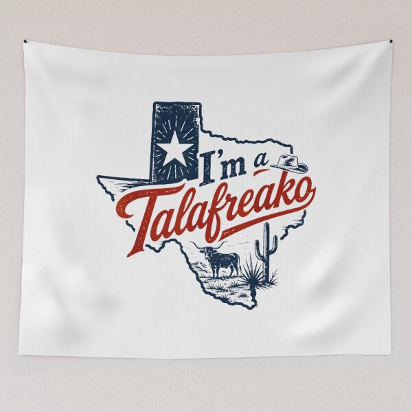 Item preview, I'm A Talafreako James Talarico 2026 US Senate Texas Flag designed and sold by VagerRobinson.