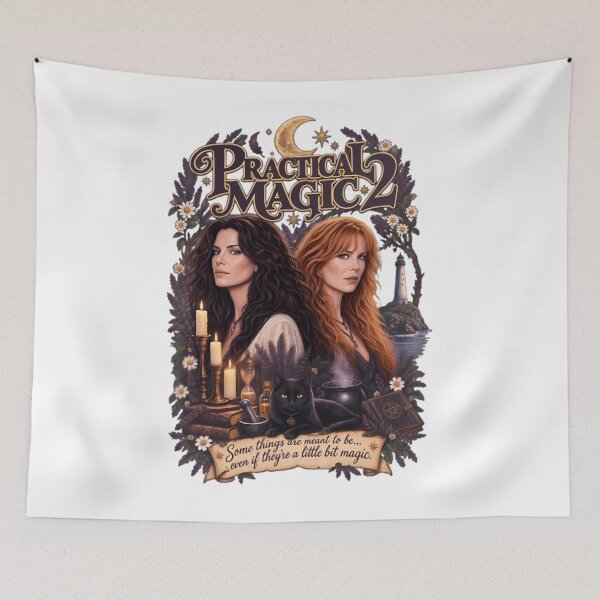 Item preview, Practical 2 Witchy Sisters Moonlit Magic designed and sold by HassanBelkhair.
