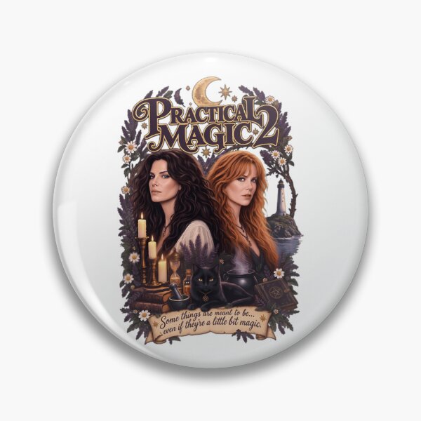 Item preview, Practical 2 Witchy Sisters Moonlit Magic designed and sold by HassanBelkhair.