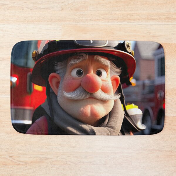 Item preview, Old Fart as an fireman designed and sold by Colin Bentham.