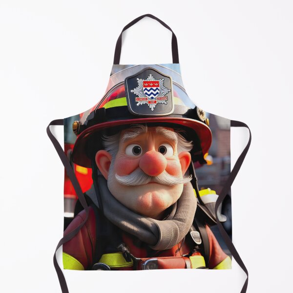 Item preview, Old Fart as an fireman designed and sold by Colin Bentham.