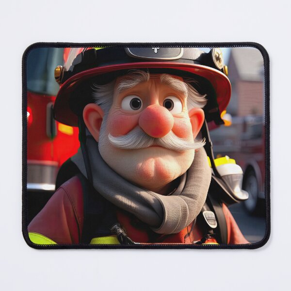 Item preview, Old Fart as an fireman designed and sold by Colin Bentham.