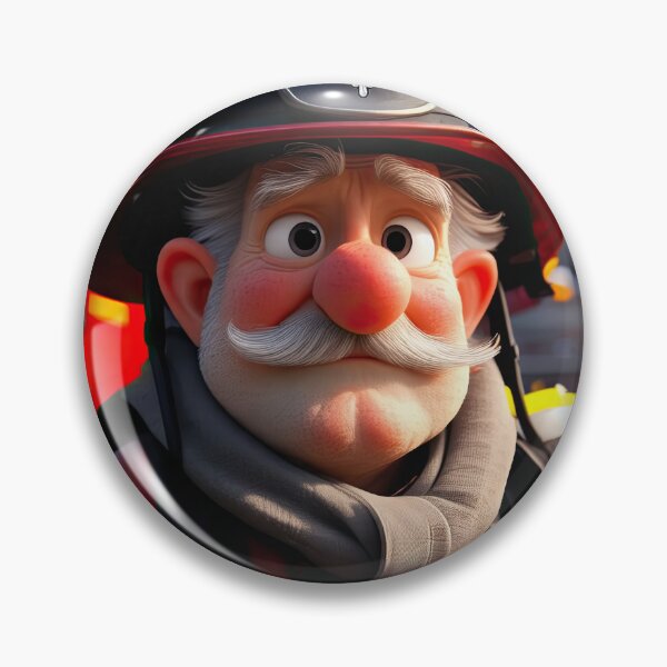 Item preview, Old Fart as an fireman designed and sold by Colin Bentham.