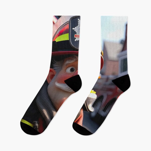 Item preview, Old Fart as an fireman designed and sold by Colin Bentham.