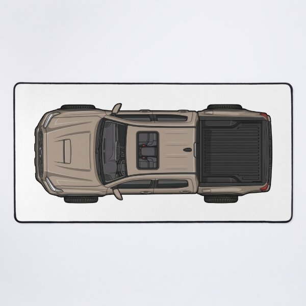 Item preview, Tacoma Truck Mudbath Top-Down Illustration designed and sold by VenZolic.