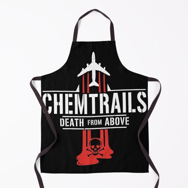 Item preview, Chemtrails Death From Above Skull Airplane designed and sold by CordiaBergnaum.