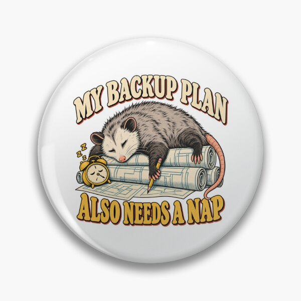 Item preview, My Backup Plan Also Needs A Nap designed and sold by ODDLUME CLUB.