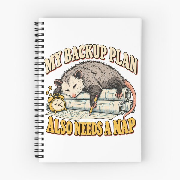 Item preview, My Backup Plan Also Needs A Nap designed and sold by ODDLUME CLUB.