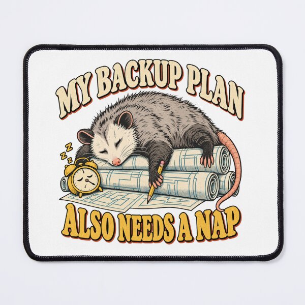 Item preview, My Backup Plan Also Needs A Nap designed and sold by ODDLUME CLUB.
