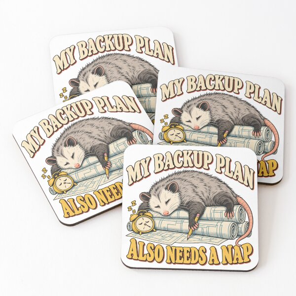 Item preview, My Backup Plan Also Needs A Nap designed and sold by ODDLUME CLUB.